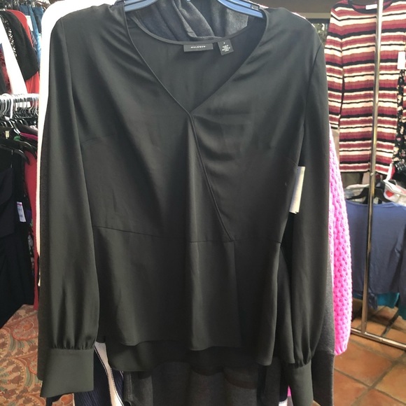 Halogen - Faux Wrap Blouse NO BELT - Picture 8 of 12